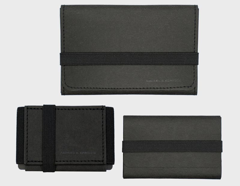 A&K KOMPAKT, A&K MINI, A&K TINY – Kleine Portemonnaies mit Münzfach im Größenvergleich
